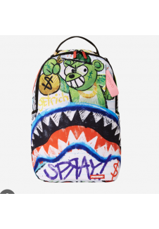 SPRAYGROUND CRAYON SHARK DLXSV